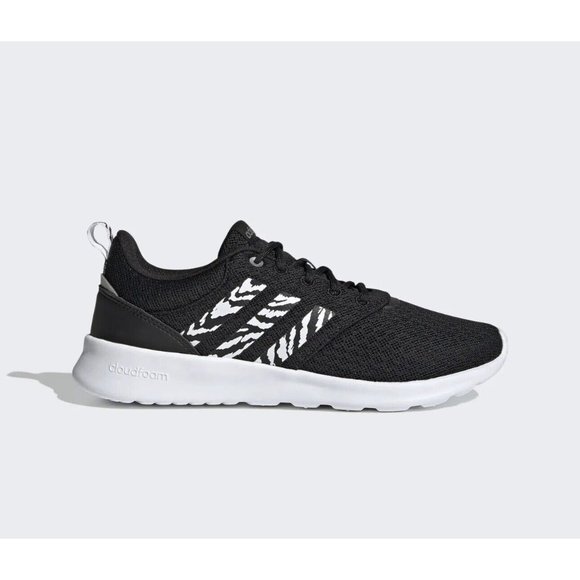 adidas Shoes - Adidas NEO QT Racer 2.0 [H00602] Women Casual Shoes Black / White  6
